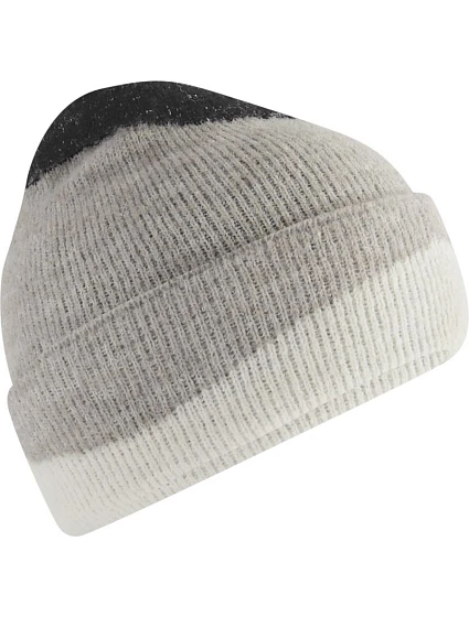 Beechfield B 532 Pletená čepice "Soft Wave" 53.0532 black/light grey/soft white Beechfield B 532 Pletená čepice "Soft Wave" 53.0532 black/light grey/soft white