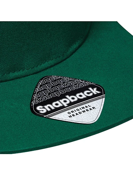 B 610 5 panelová Snapback kšiltovka model 22482045 bottle green - Beechfield B 610 5 panelová Snapback kšiltovka model 22482045 bottle green - Beechfield