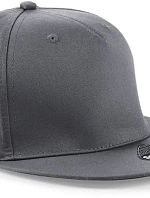Beechfield B 610 5 panelová Snapback kšiltovka 53.0610 graphite grey