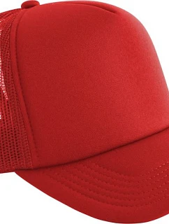 Beechfield B 634R 5-panelová penová čiapka 53.0634 classic red
