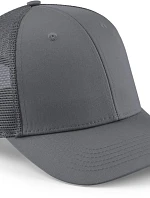 Beechfield B 646 6-panelová čiapka s kšiltom „Urbanwear Trucker“ 53.0646 grafitovo šedá