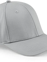 Beechfield B 651 6-panelová čiapka s kšiltom „Urbanwear“ 53.0651 svetlošedá