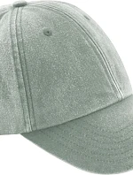 Beechfield B 655 6 panelová nízkoprofil kšiltovka "Vintage" 53.0655 vintage sage green