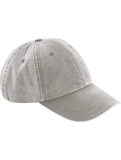 Beechfield B 655 6-panelová nízkoprofilová čiapka „Vintage“ 53.0655 vintage grey Beechfield B 655 6-panelová nízkoprofilová čiapka „Vintage“ 53.0655 vintage grey