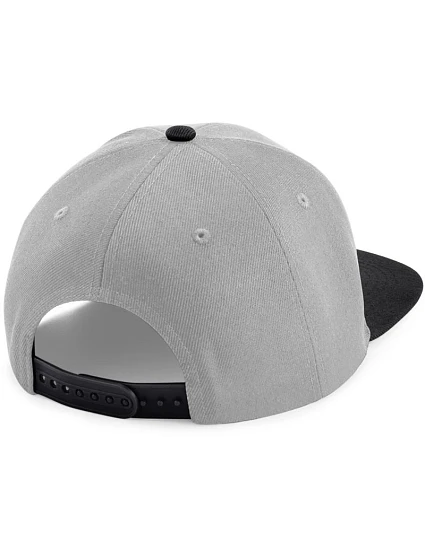 B 661 6 panelová Snapback kšiltovka "Original" model 22539911 grey/black - Beechfield B 661 6 panelová Snapback kšiltovka "Original" model 22539911 grey/black - Beechfield
