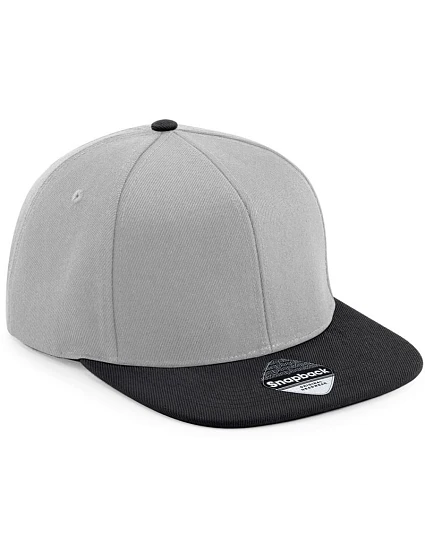 Beechfield B 661 6-panelová snapbacková čiapka „Original“ 53.0661 šedá/čierna Beechfield B 661 6-panelová snapbacková čiapka „Original“ 53.0661 šedá/čierna