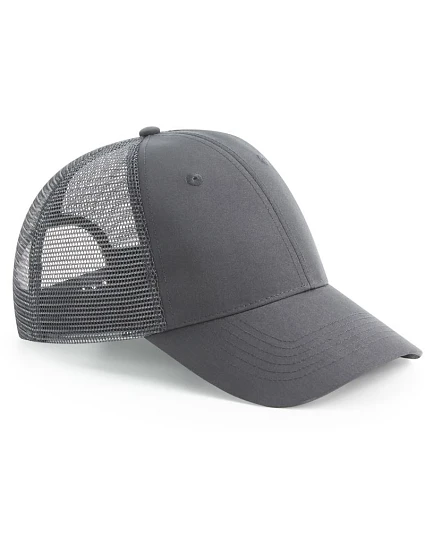 Beechfield B 75R 6-panelová truckerová čiapka „Urbanwear“ 53.075R grafitovo šedá Beechfield B 75R 6-panelová truckerová čiapka „Urbanwear“ 53.075R grafitovo šedá