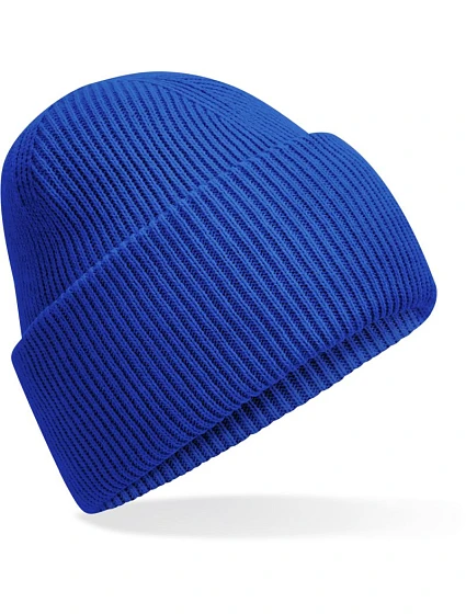 Beechfield B 385R Pletená čiapka s manžetou „Recycled“ 53.385R bright royal