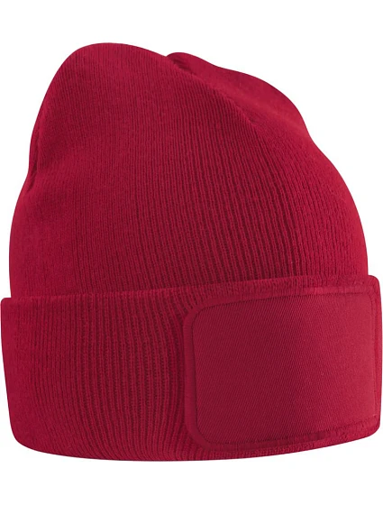 Beechfield B 445B Dětská čepice Patch 53.445B classic red
