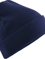 Beechfield B 830N Pletená čiapka z bio bavlny 53.830N oxford navy