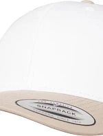 Flexfit 6606CF 6 panelová Trucker kšiltovka 55.06CF khaki/white/khaki
