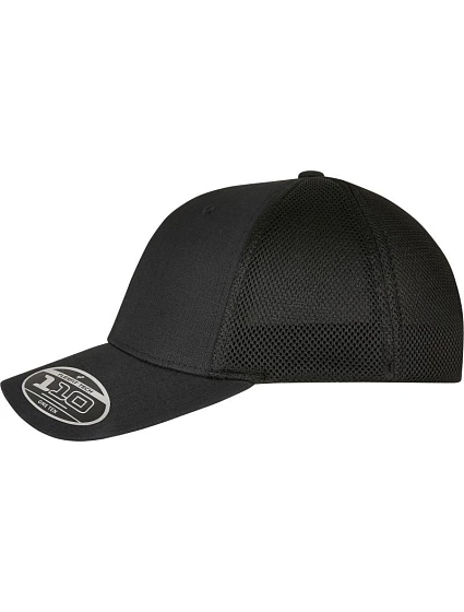 Flexfit 110RM 6 panelová Trucker kšiltovka "Ripstop" 55.10RM black