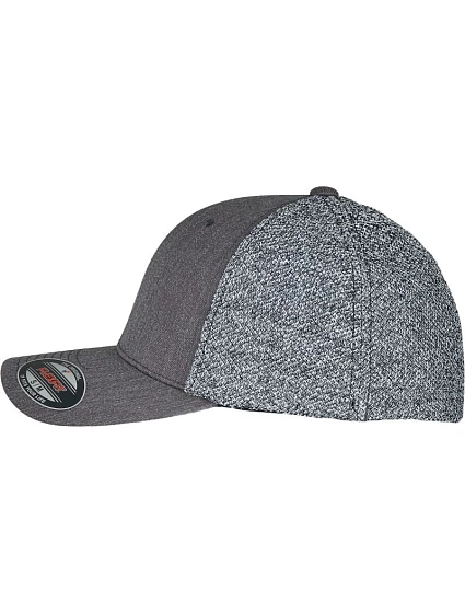 Flexfit 6511MM 6-panelová čiapka typu Trucker „Melange“ 55,11 mm čierna/sivá melange Flexfit 6511MM 6-panelová čiapka typu Trucker „Melange“ 55,11 mm čierna/sivá melange