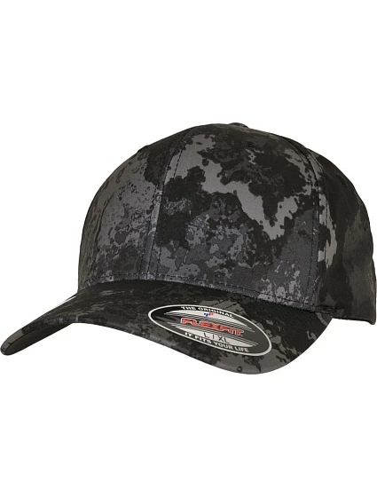 Flexfit 6277CS/6277LC/6277VC 6-panelová čiapka Flexfit 55.277C, farba: poseidon black