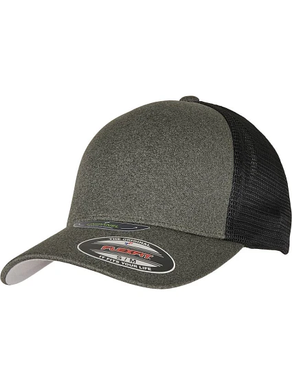 Flexfit 5511UP Trucker čiapka „Unipanel“ 55.5511 olivová/čierna Flexfit 5511UP Trucker čiapka „Unipanel“ 55.5511 olivová/čierna
