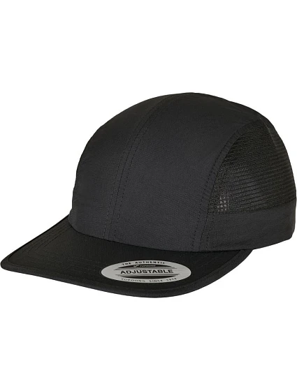 Flexfit 6088NS 6-panelová snapbacková čiapka „Nylon“ 55.6088 čierna