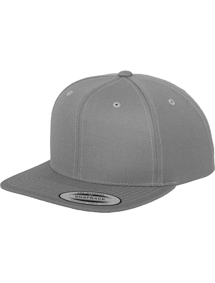 Flexfit 6089M 6 panelová Snapback kšiltovka 55.6089 silver
