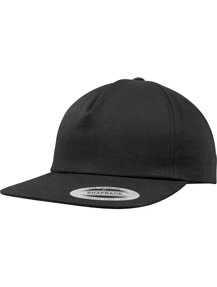 Flexfit 6502 5-panelová čiapka typu snapback 55.6502 čierna Flexfit 6502 5-panelová čiapka typu snapback 55.6502 čierna