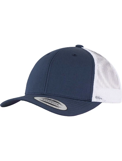 Flexfit 6606/6606T 6-panelová retro čiapka „Trucker“ 55.6606 tmavomodrá/biela Flexfit 6606/6606T 6-panelová retro čiapka „Trucker“ 55.6606 tmavomodrá/biela