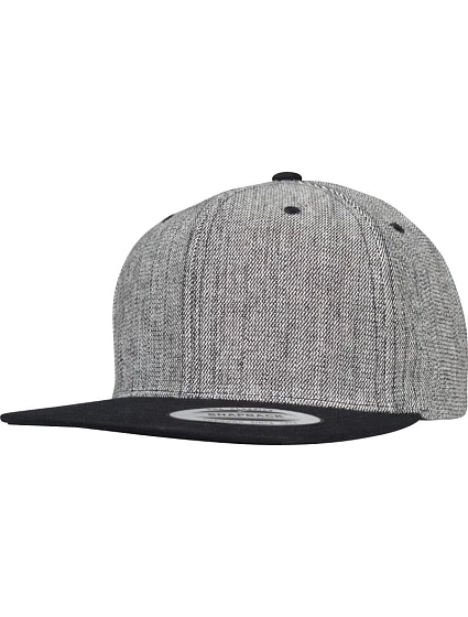 Flexfit 6089MS/6089VM 6 panelová Snapback kšiltovka "Melange" 55.689M black melange/black Flexfit 6089MS/6089VM 6 panelová Snapback kšiltovka "Melange" 55.689M black melange/black