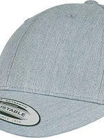 Flexfit 7706 6 panelová Snapback kšiltovka "Classic" 55.7706 heather grey