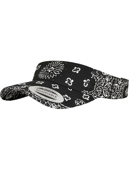 Flexfit 8888BP Slnečná čiapka „Bandana“ 55.88BP čierna