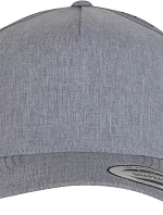 Flexfit 5389AP 5 panelová laser cut kšiltova "YP Classics" 55.89AP heather grey