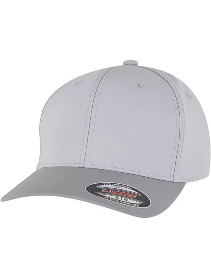 Flexfit 9295 6-panelová čiapka s kšiltom „Water Repellent“ 55.9295 griffin/wolfgrey