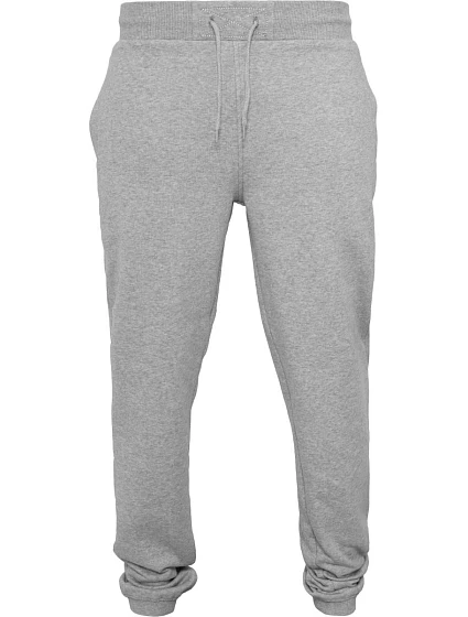BY 014 Tepláky z těžké bavlny model 22433790 heather grey - Build your Brand BY 014 Tepláky z těžké bavlny model 22433790 heather grey - Build your Brand