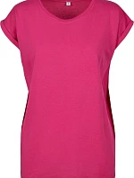Build your Brand BY 021 Dámske tričko 56.0021 hibiscus pink
