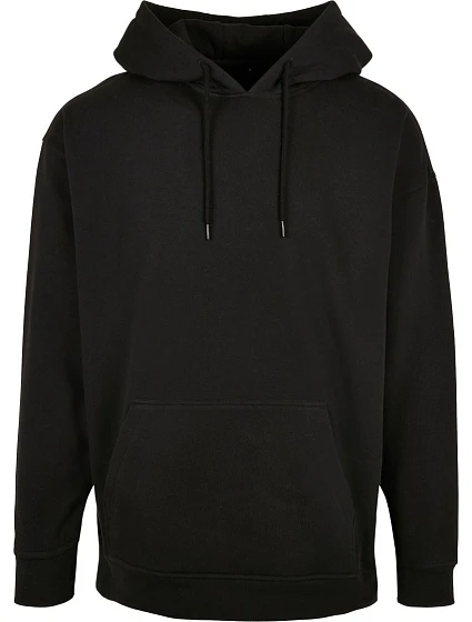 Build your Brand BB 006 Oversize mikina s kapucňou z hrubej bavlny 56.B006 čierna Build your Brand BB 006 Oversize mikina s kapucňou z hrubej bavlny 56.B006 čierna