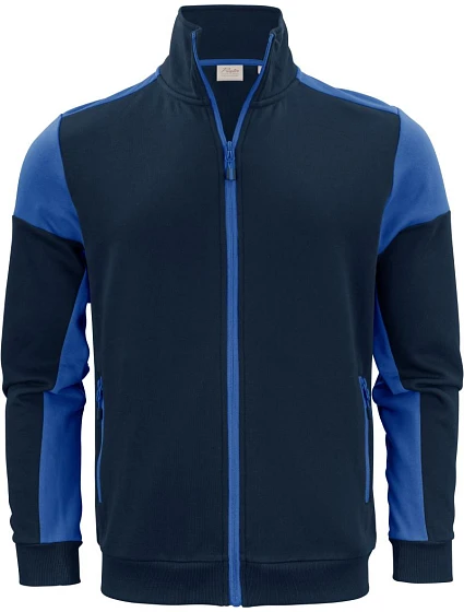 Printer Prime Sweater Full Zip Men Pánska mikina 61.2061 námornícka modrá/kobaltová Printer Prime Sweater Full Zip Men Pánska mikina 61.2061 námornícka modrá/kobaltová