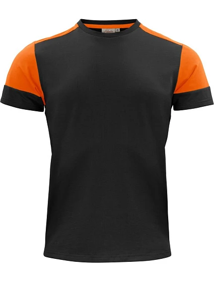 Printer Prime T Men Pánske hrubé tričko 61.4030 čierne/oranžové Printer Prime T Men Pánske hrubé tričko 61.4030 čierne/oranžové