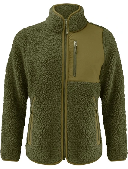 James Harvest Kingsley Fleece Women Dámska fleecová bunda Sherpa „Two-Tone“ 62.1504 moss green James Harvest Kingsley Fleece Women Dámska fleecová bunda Sherpa „Two-Tone“ 62.1504 moss green