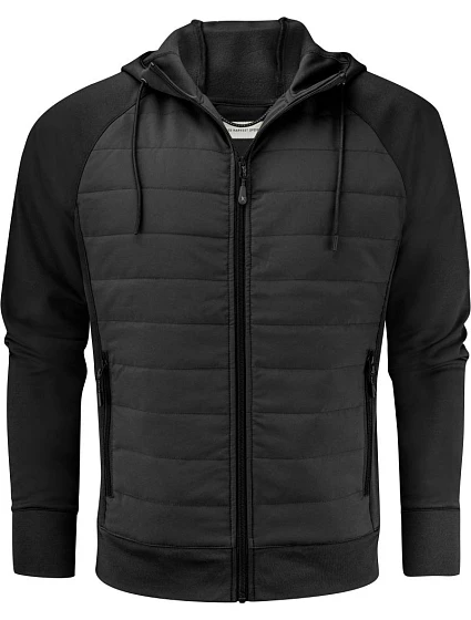 James Harvest Keyport Jacket Men Pánska hybridná bunda „Two-Tone“ 62.2032 čierna James Harvest Keyport Jacket Men Pánska hybridná bunda „Two-Tone“ 62.2032 čierna