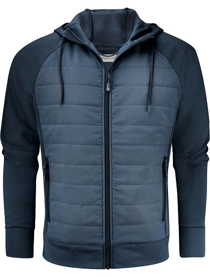 James Harvest Keyport Jacket Men Pánska hybridná bunda „Two-Tone“ 62.2032 tmavomodrá