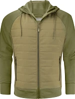 James Harvest Keyport Jacket Men Pánska hybridná bunda „Two-Tone“ 62.2032 machovo zelená