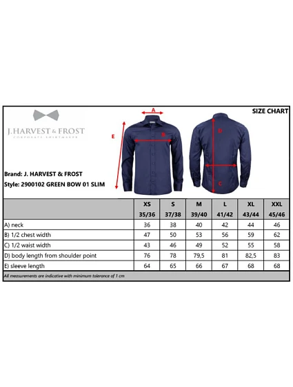J.Harvest & Frost 01 Slim Men Nežehlivá košile s dlouhým rukávem mid blue model 22454280 J.Harvest & Frost 01 Slim Men Nežehlivá košile s dlouhým rukávem mid blue model 22454280