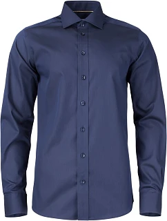 J.Harvest & Frost YB 50 Regular Men Keprová košeľa s dlhým rukávom 63.5001 tmavomodrá