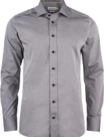 J.Harvest & Frost YB 50 Regular Men Keprová košeľa s dlhým rukávom 63.5001 šedá