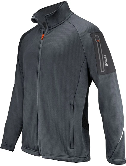 ProJob 3319 Microfleece Jacket Pracovná bunda z mikrofleecu 64.3319 šedá