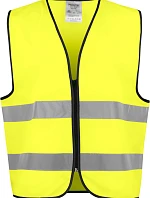 ProJob 6709 Hi-Viz Vest Bezpečnostná vesta 64.6709 žltá/čierna