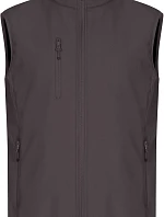 Clique Classic Softshell Vest M Pánska 3-vrstvová softshellová vesta 67.0911 tmavošedá