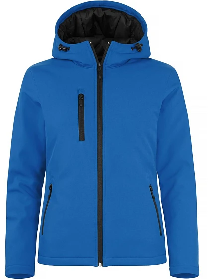 Clique Padded Hooded Softshell Women Dámska zateplená softshellová bunda s kapucňou 67.0953 kráľovská modrá Clique Padded Hooded Softshell Women Dámska zateplená softshellová bunda s kapucňou 67.0953 kráľovská modrá