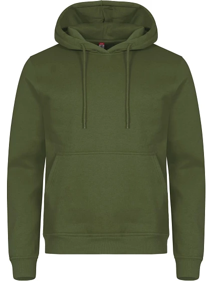Clique Miami Hoody Unisex mikina s kapucňou 67.1031 armádna zelená
