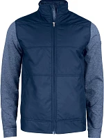 Cutter & Buck Stealth Jacket Men Pánska hybridná strečová bunda 68.1442 tmavomodrá
