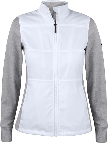 Cutter & Buck Stealth Jacket Women Dámska hybridná strečová bunda 68.1443 biela Cutter & Buck Stealth Jacket Women Dámska hybridná strečová bunda 68.1443 biela