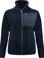 Cutter & Buck Cascade Sherpa Women Dámska fleecová bunda Sherpa 68.1471 tmavomodrá