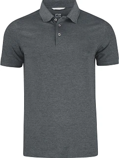 Cutter & Buck Advantage Polo Men Pánske piqué polo 68.4418 antracitová melírovaná