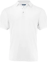 Cutter & Buck Virtue Polo Solid Men Pánske funkčné polo tričko 68.4434 biele